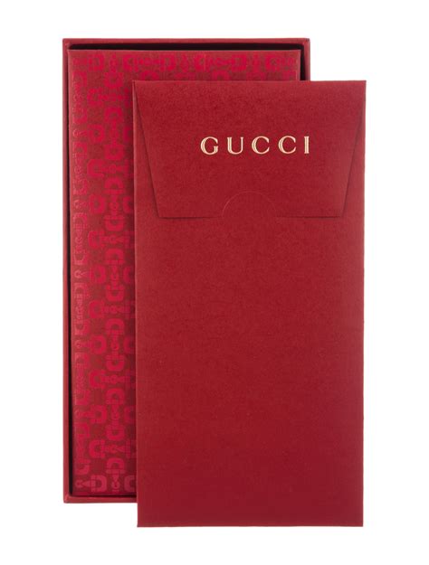 Gucci red envelope